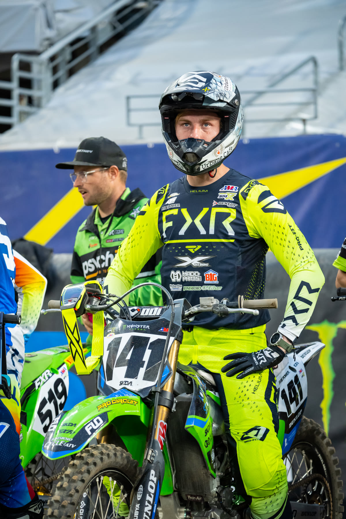 Richard Taylor at the track